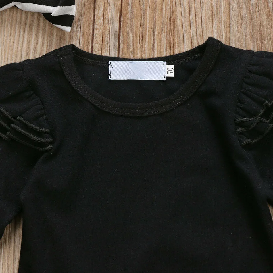 popular spring autumn snaps long-sleeved knitted cotton fabric one-piece jumpsuit beautiful newborn baby clothes for girls 2019