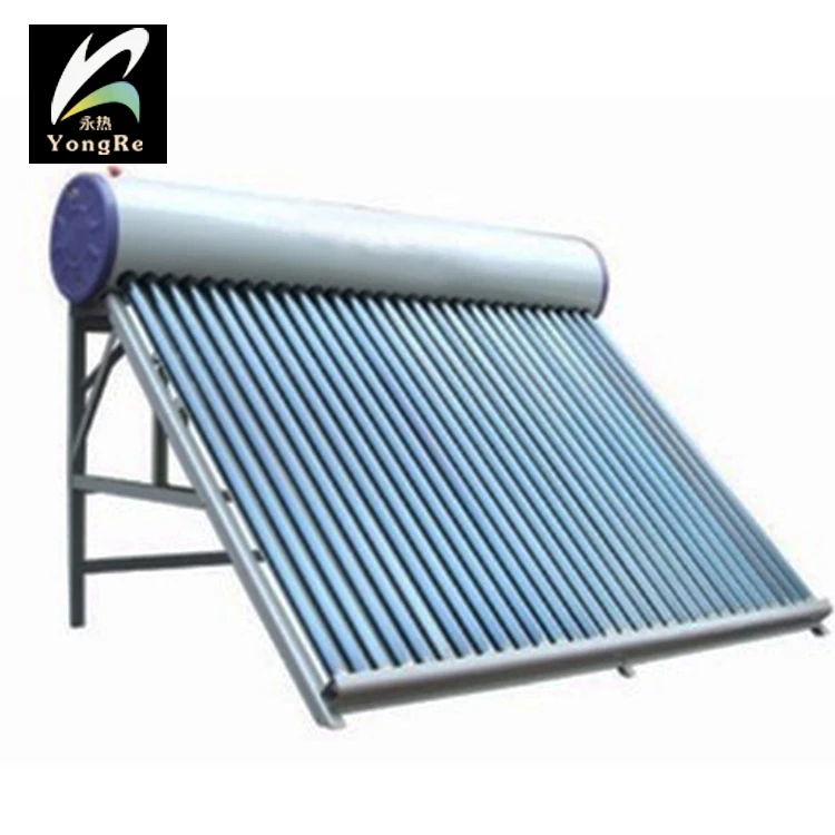 
Factory low price solar water heater with heat pipe collector 