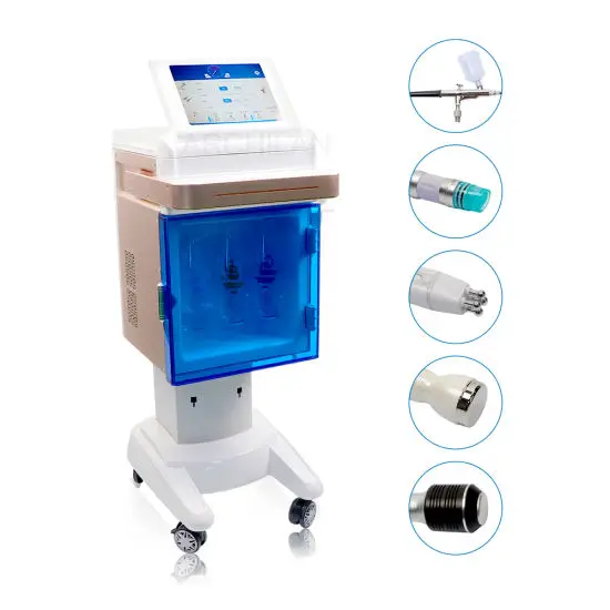 Лучший продукт 6 в 1, гидро-машина для лица, пилинг кожи, hidraface, гидродермабразия, Корея, Аква-пилинг, машина