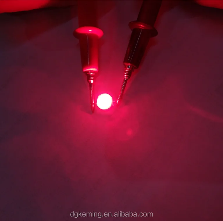 3w red 630nm high power led 140deg 620nm 630nm excellent quality 2years guarantee