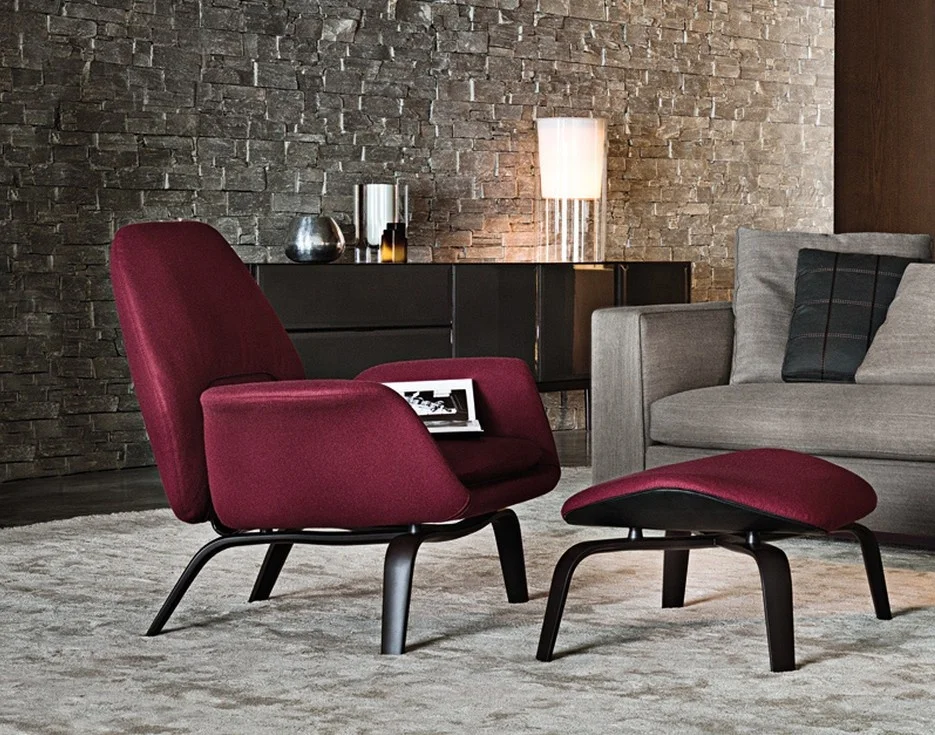 Modern designer living room single lounge chair new Gilliam armchair