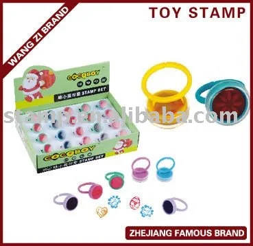 Ring toy stamp, self ink stamp