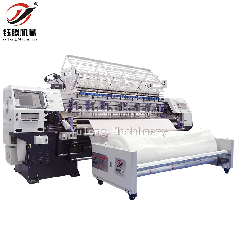 
Computerized Multi-needle Lock-stitch Quilting Machine,Multi needle quilting machine factory 