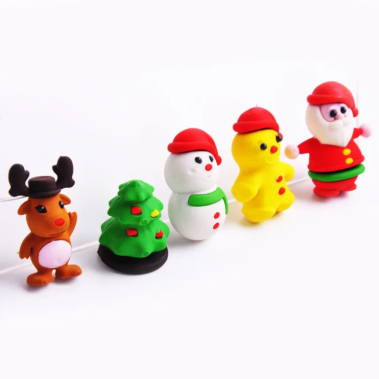 kids gift 5pcs fancy mini eraser