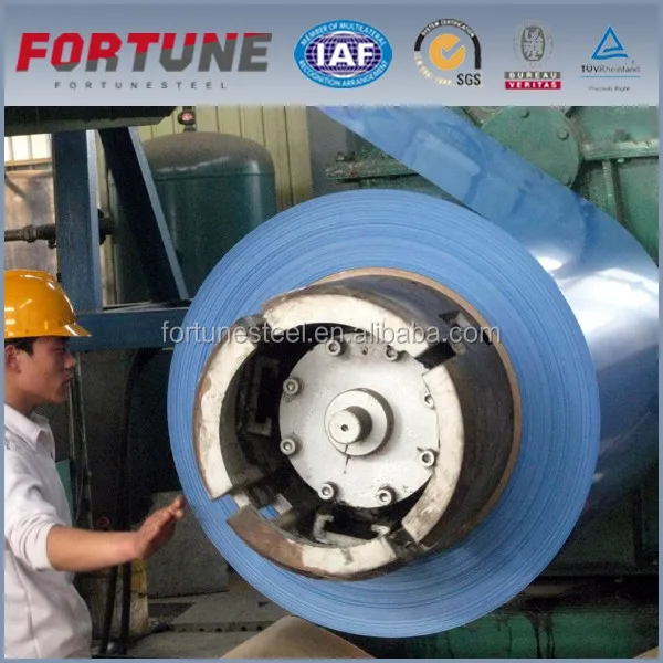 PPGI Steel Coil green color anti finger z180