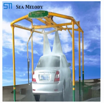 Hot-dip galvanized frame material auto car wash machine