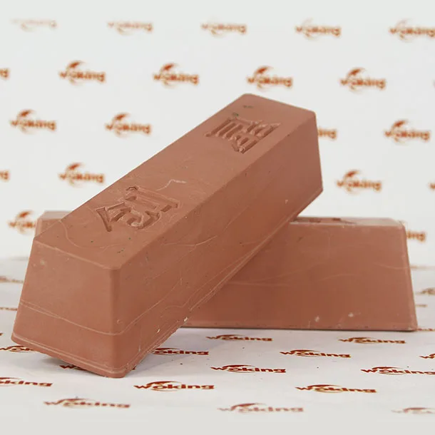 Abrasive polishing wax for mirror finish