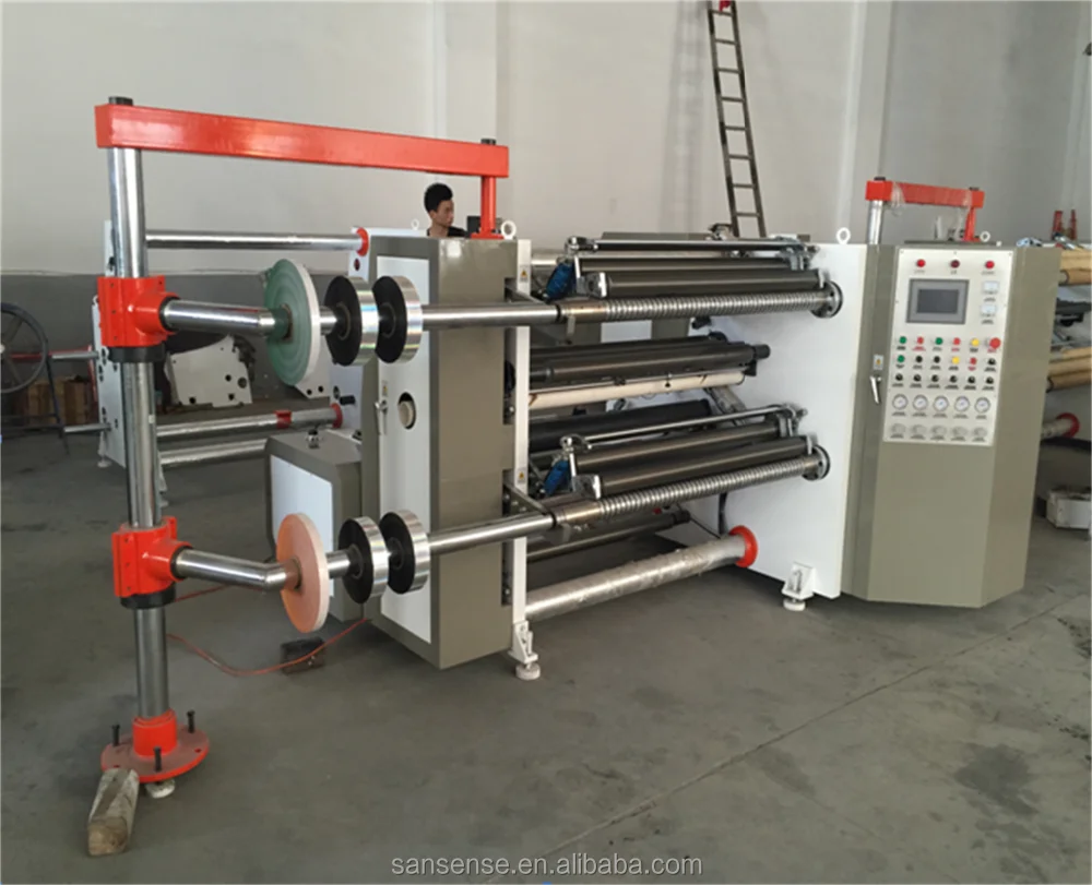 paper cutting machine vertical film slitting machine rewinding machine