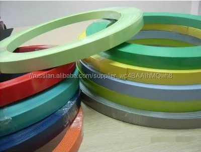 Мебельная фурнитура кабинета кромки полосы/3 мм пвх ленты/кромкооблицовочные резины