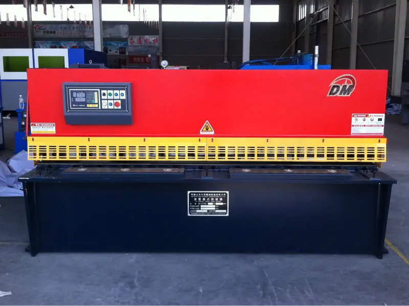 Good quality qc12y-6x3200  hydraulic shearing machine, hydraulic sheet metal cutting machine, cnc cutting machine