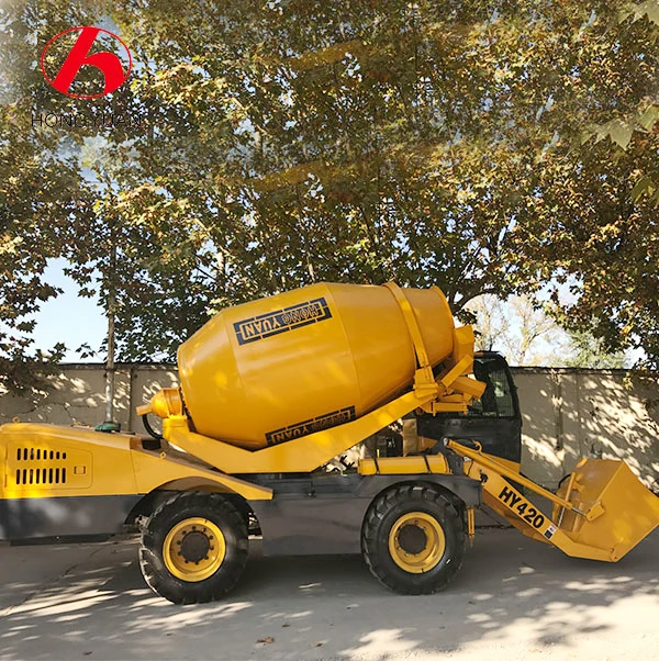 Large site equipment weight loaded concrete truck cheap concrete mixer