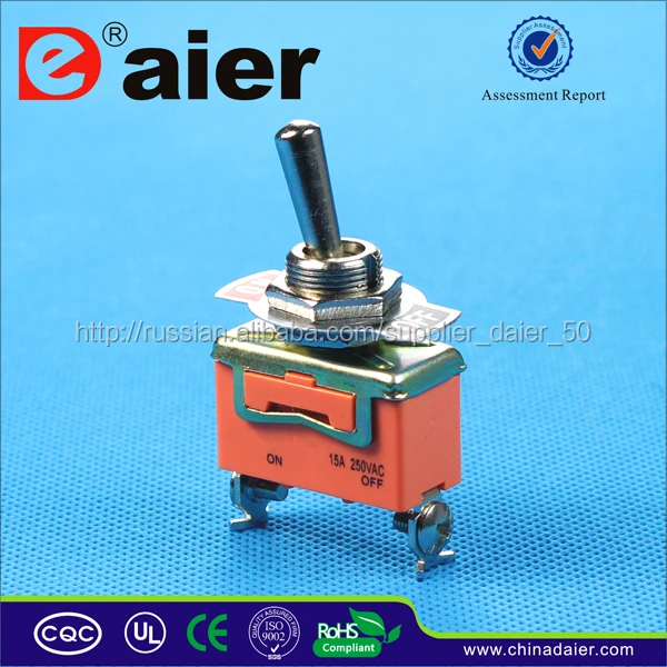 Daier KN3(C)-101 ON-OFF 2P SPST Тумблерный Переключатель
