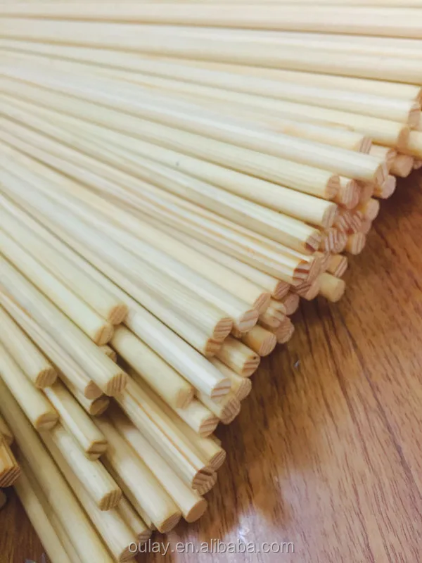 45lbs*9mm*90CM Long Pine Stick Shafts for Traditional Fiberglass Bows