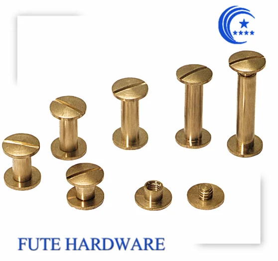 M3 M4 brass male female screws for chair