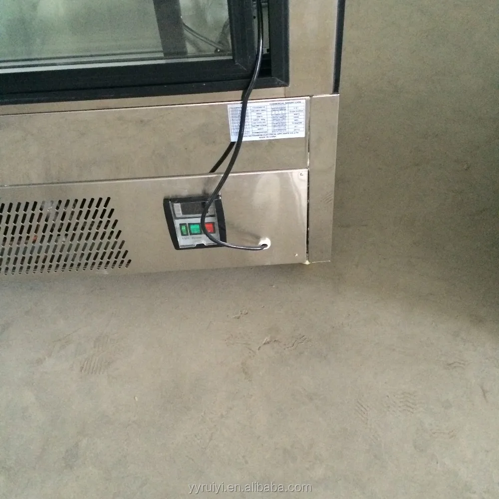 
PEZO whole sale cake display showcase chiller cooler 