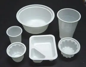 Полностью автоматическая одноразовая пластиковая вакуумная формовочная машина для пищевых контейнеров