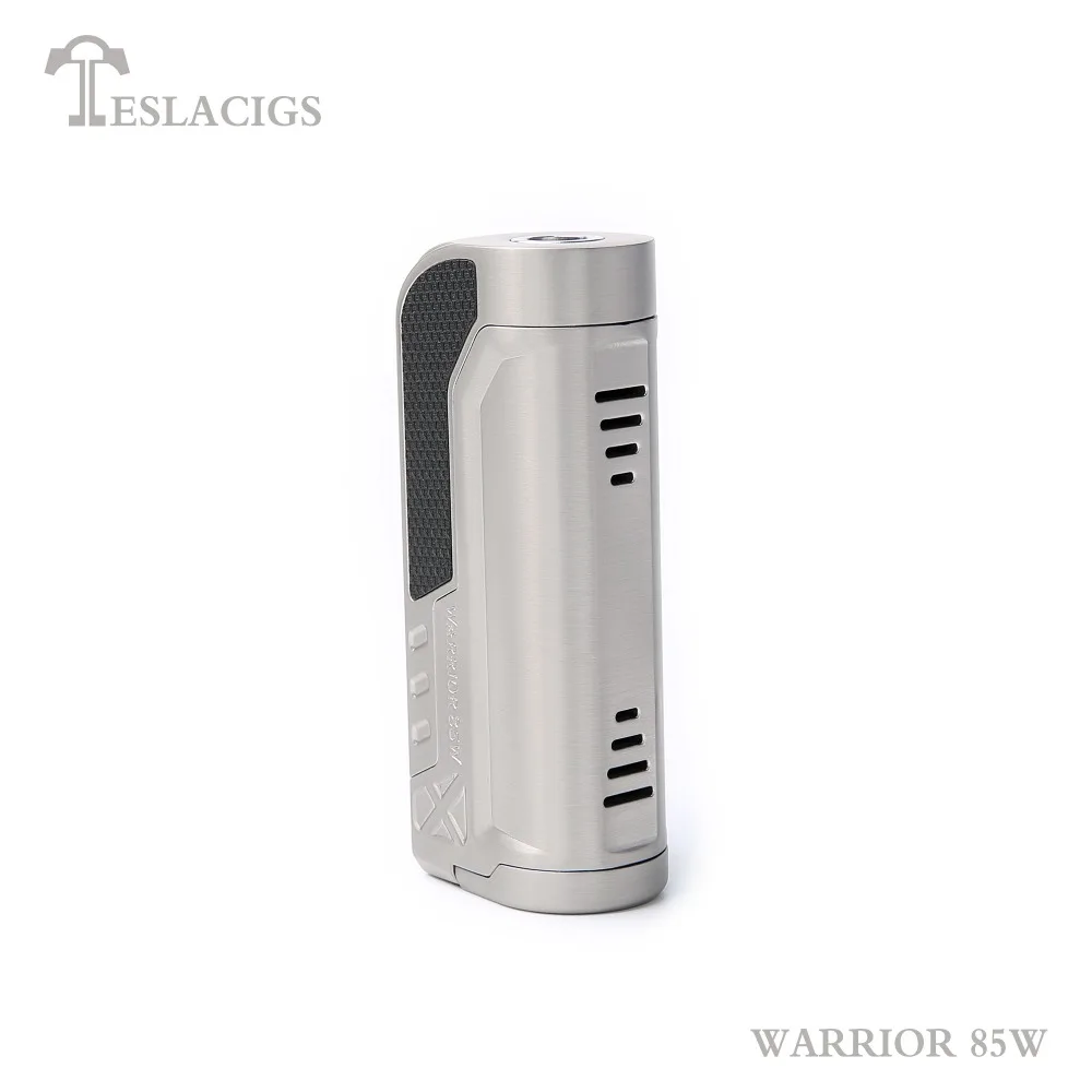 Zinc alloy Tesla Warrior 85W box mod By Teslacigs factory for shipping free with good price