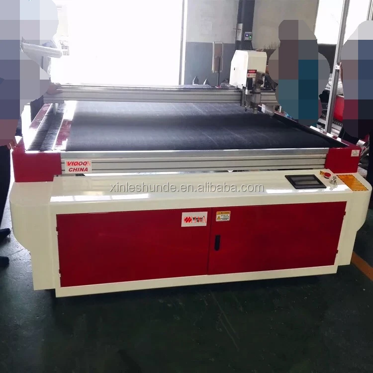 Ruike Automatic Cutting Machine/ System for Leather Car Mats and Carpets