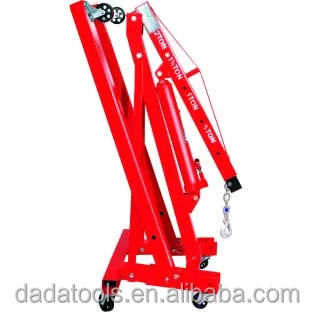
2t Folding Hydraulic Engine Hoist Shop Crane 