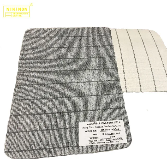 
2018 new shoe material fiber insole board texon insole paper board 