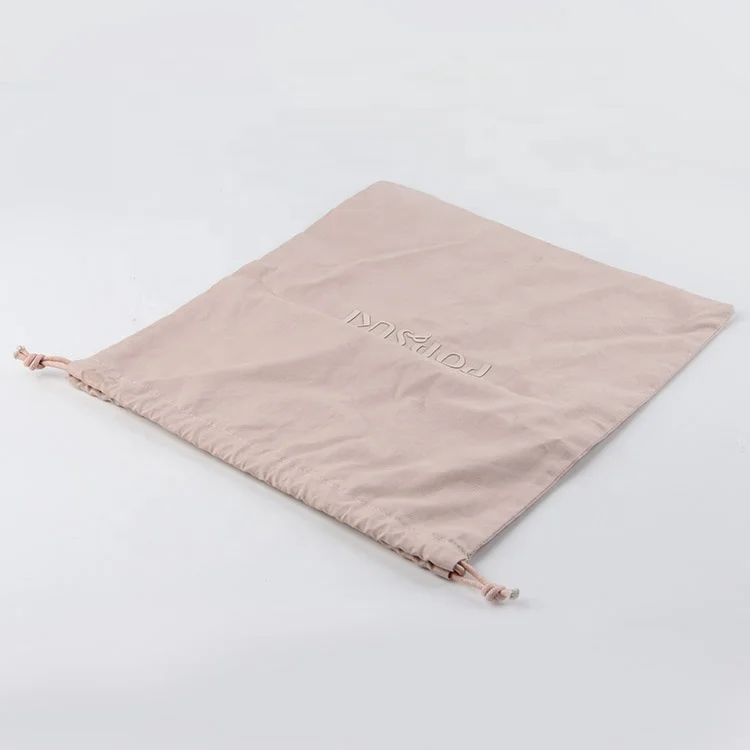 Wholesale custom cotton draw string dust bag for handbags