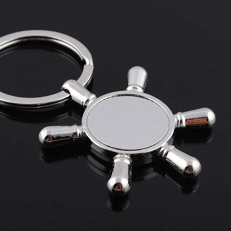 Wholesale Rudder Key Buckle Shaped Keyring