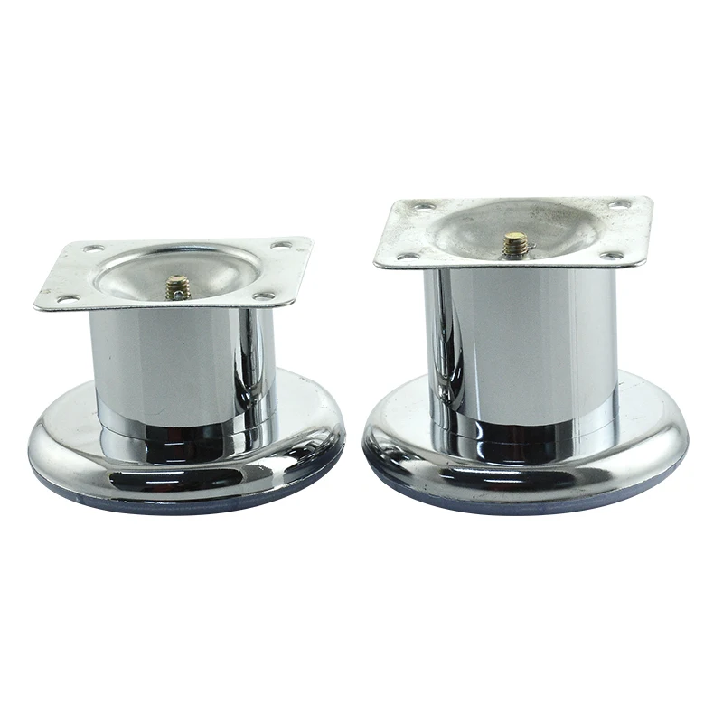 Adjustable Screw Feet for Furniture Metal Furniture Leg Iron Sofa Leg VT-03.009 45/47mm 65*55mm 60/ 80/100/120/150mm