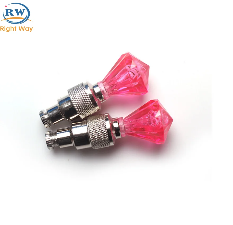 Led Flash Tyre Valve Cap Light Car Bike Bicycle Motorbicycle Wheel Light Tire Light