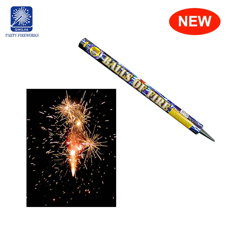 SP2106 1 inch 6 shots fireworks roman candle factory
