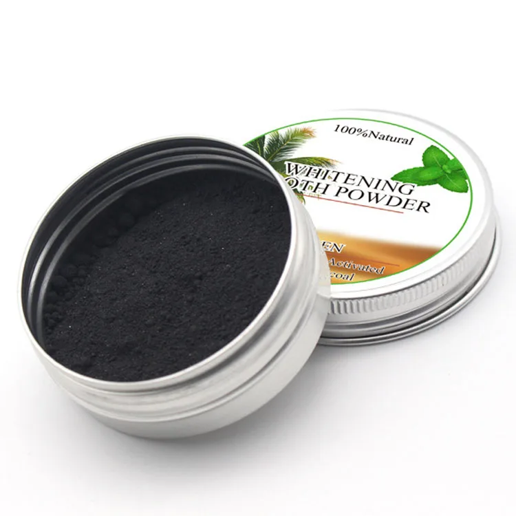 Wholesale Price Natural Safe Coconut Shell Fragrance Charcoal Teeth Whitening Powder
