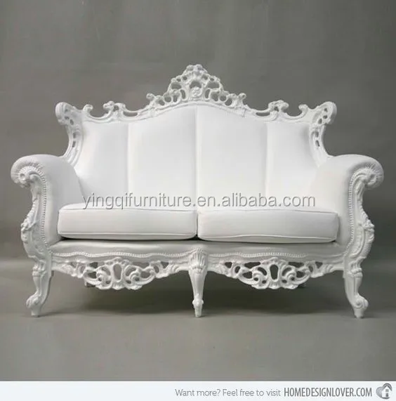 Hot Sale Baroque Love Seat Wedding Sofa