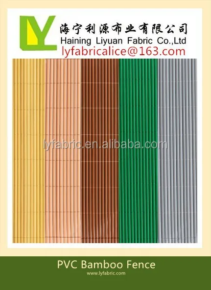 PVC bamboo fence double face balcony privacy screen