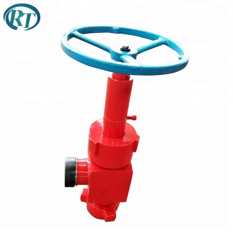 Oil Drilling Adjustable Cast Steel Choke Valve For Wellhead