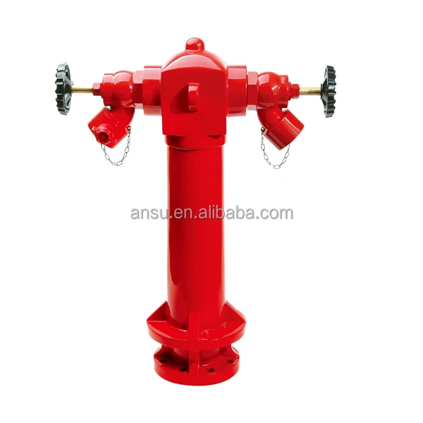 3 Ways 4' Fire Hydrant DN100 Fire fighting water portable type Fire hydrant