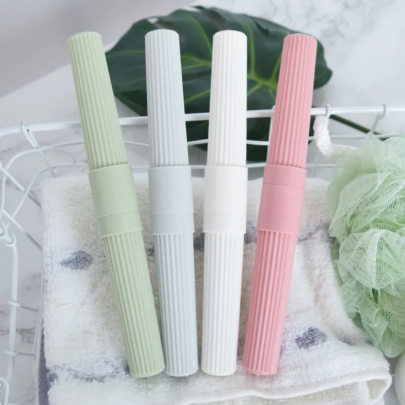 customizw Best selling  Plastic Oral Care Toothbrush Travel Case