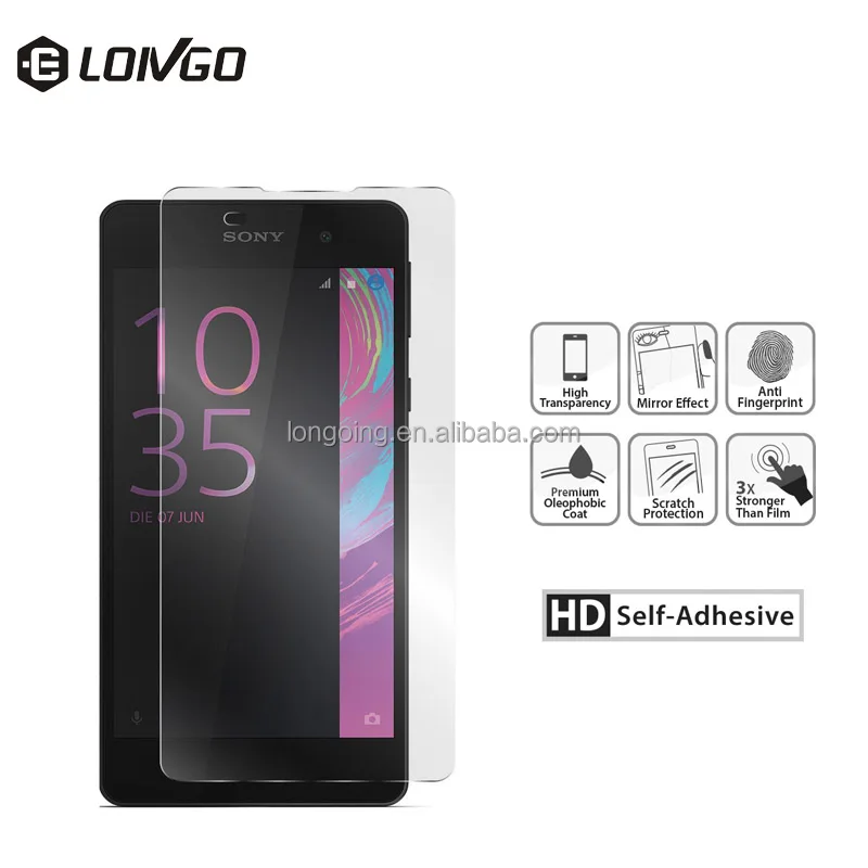 Закаленное стекло против взрывов сотовый телефон закаленное стекло-экран протектор фильм для sony xperia E5