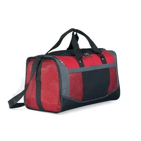 Red Gym Duffle overnight Bag with different colors