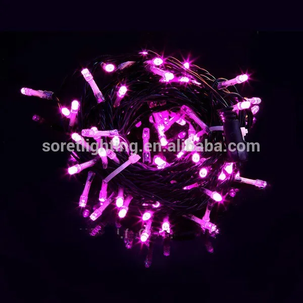 Китай производят 8 функция из светодиодов ремесло, розовый рождество из светодиодов строка огни