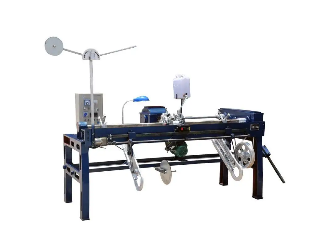 semi-automatic shoelace tipping machine