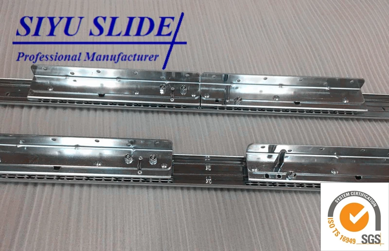 
hot sale ball bearing rails wood dining table slides 