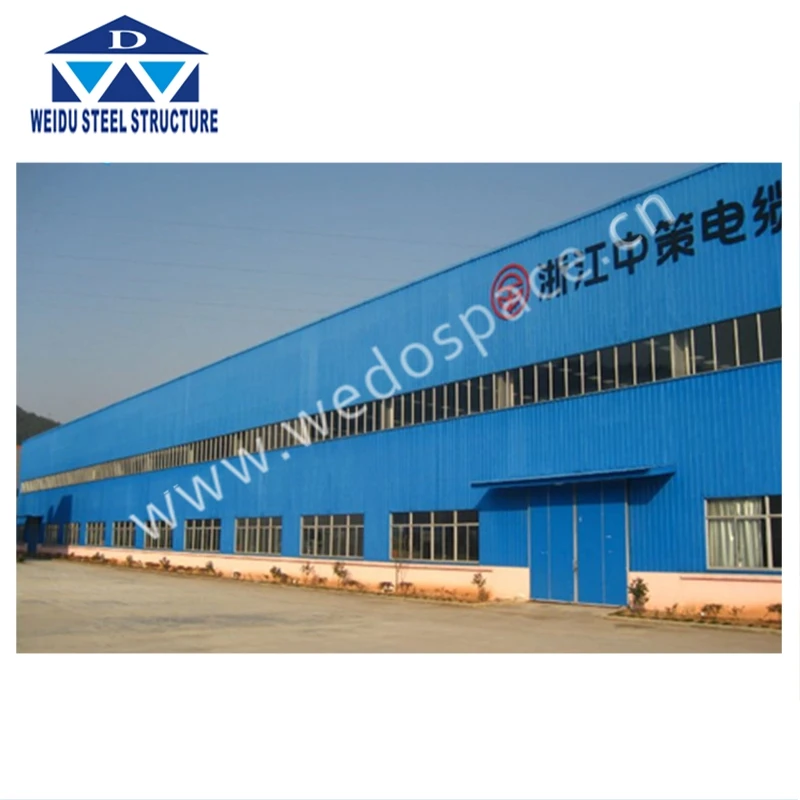 Food Processing Factory Antiseismic Prefabricated Steel Warehouse