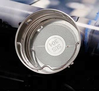 Tea Infuser Tumbler Fruit Infusion Glass water Bottle for Coffee Brewer with Filter 420ml