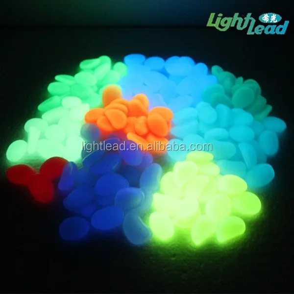 
 Натуральный шаговый камень для сада, украшение для бассейна светится в темноте  