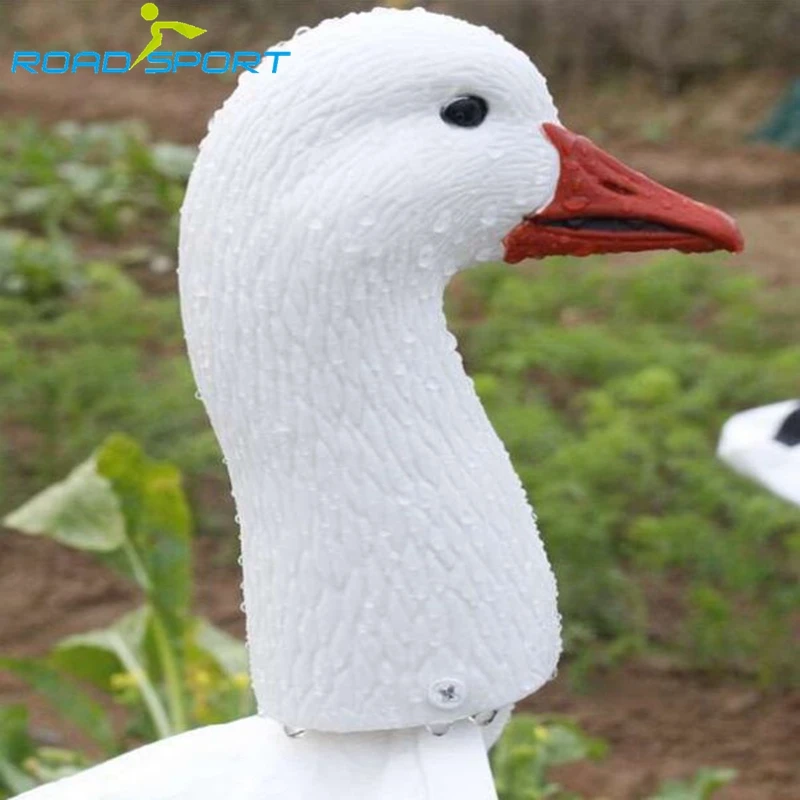 High Quality Plastic Head Snow Goose Windsock For Wild Hunting  OEM