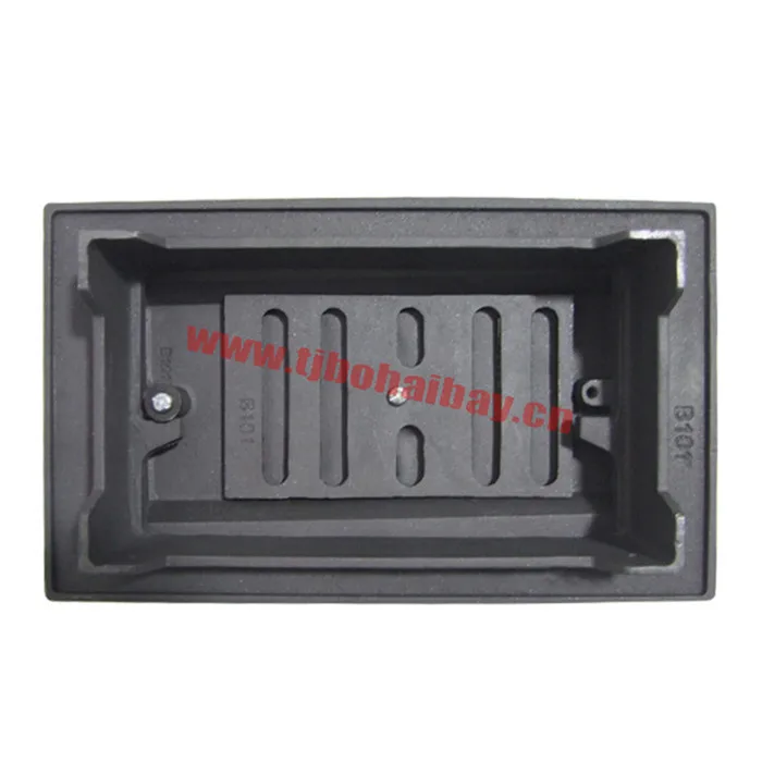 Different types ash box fireplace door