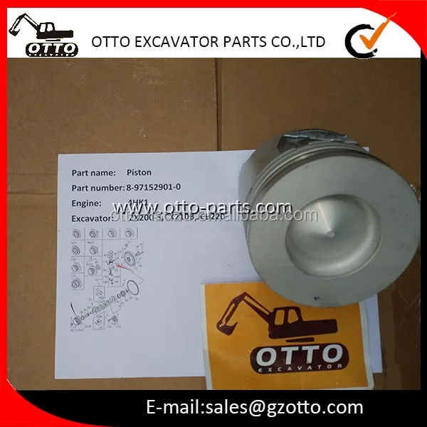 EX400 6RB1 Piston 1121117080 1121117060 9191610170