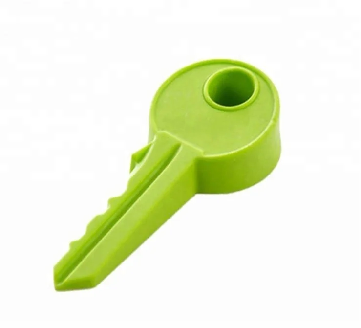 Key shape child anti-pinch silicone door stopper wind door plug creative security door resistance