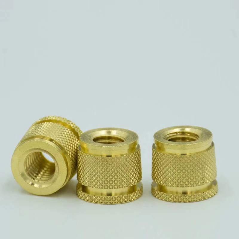 Straight Knurling Brass Insert Nut