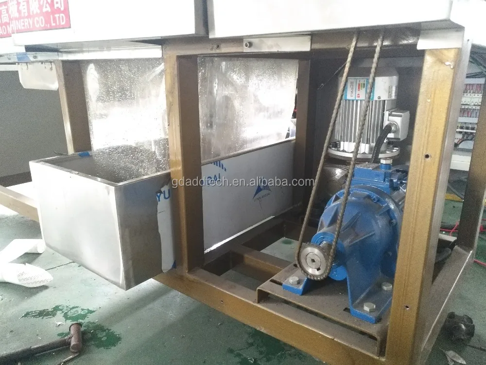 Horizontal Small Glass Washing And Drying Machine /Sponge Glass Cleaning Machine
