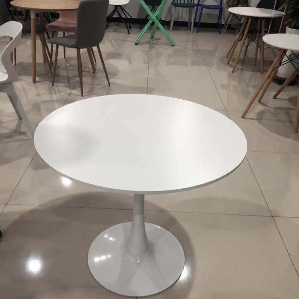 
Fashion table reception round table coffee milk tea shop modern negotiation room creative table 